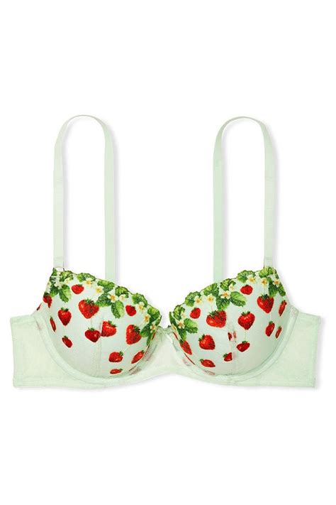 victoria secret strawberry bra